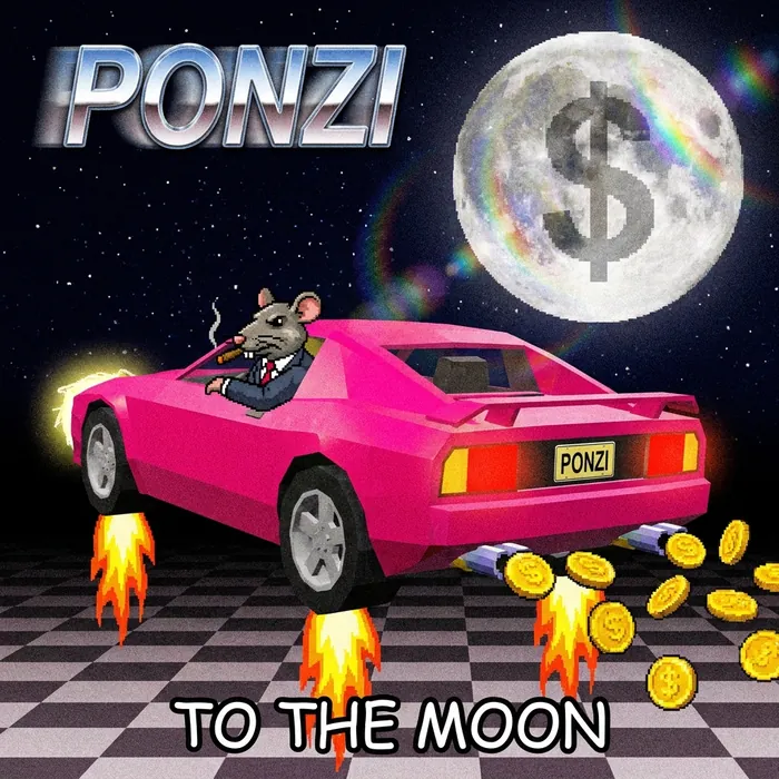 TO THE MOON — PONZI exhibit 01, lambo