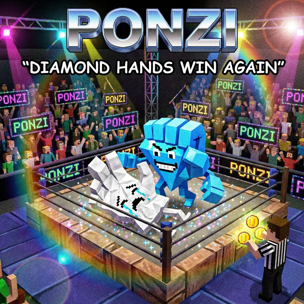PRICE ACTION — PONZI exhibit 22, wrestling hands